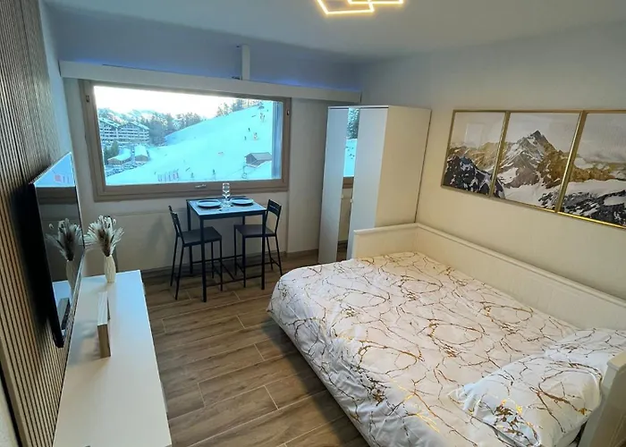 公寓 Au Centre Des 4 Vallees *